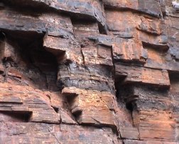 Rock wall and consumption. Image by Information for Action, a website for conservation and environmental issues
